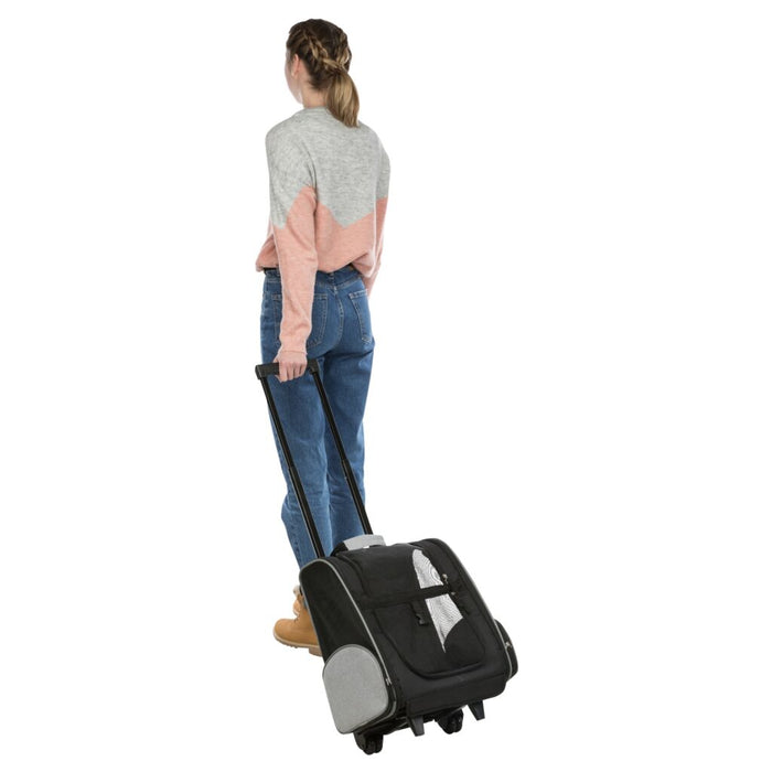 Trolley/Rucksack, schwarz/grau