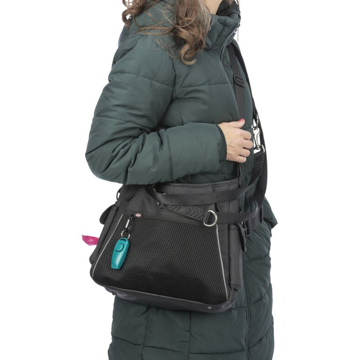 Gassi- und Dummy-Tasche, anthrazit