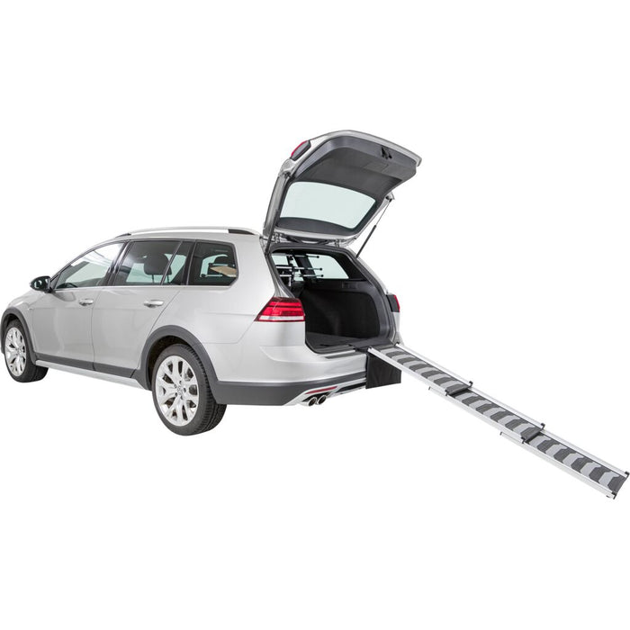 3-fach Teleskop-Rampe, Aluminium/TPR, 6,8 kg, schwarz/grau