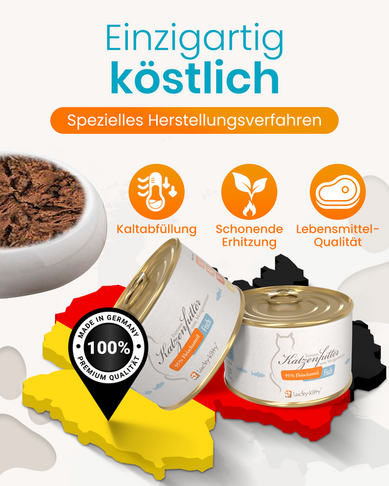 Katzenfutter Fisch Premium-Qualität