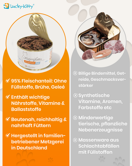 Katzenfutter Fisch Premium-Qualität