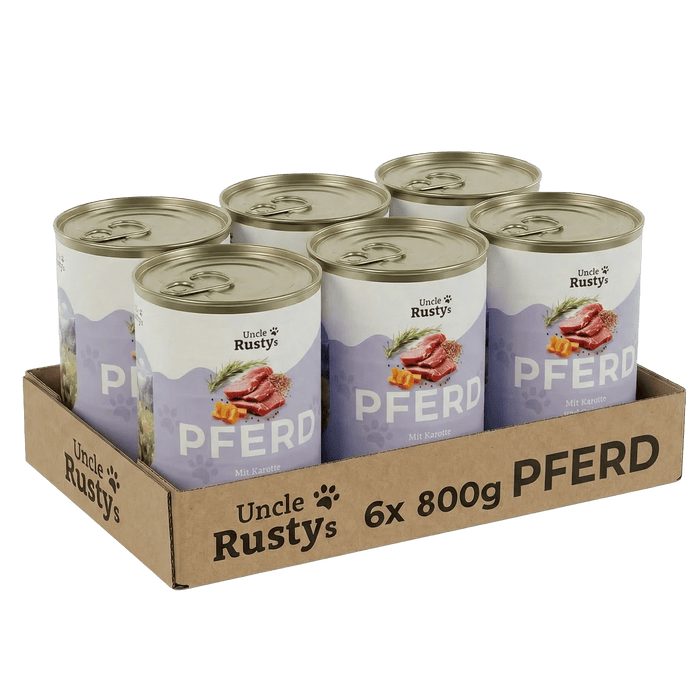 Pferd mit Karotte und Quinoa