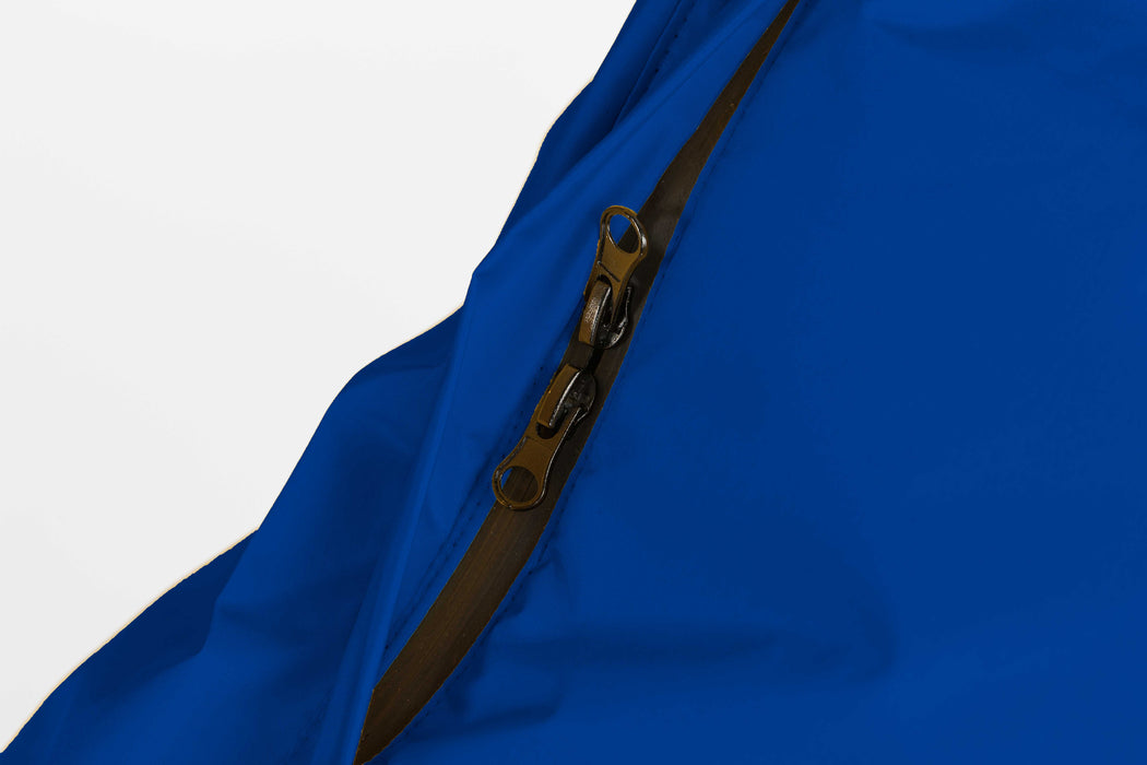 Hunderegenjacke mit Rückenöffnung "Royal Blue"