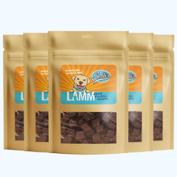 Zarter Liebesbeweis - Lamm Fleischwürfel