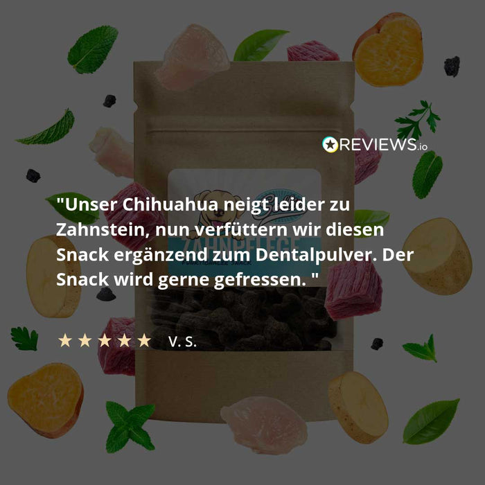 Funktionaler Snack Zahnpflege - Unterstützt die Zahnpflege