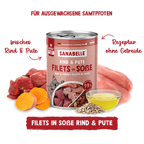 Sanabelle Nassfutter 6x380g