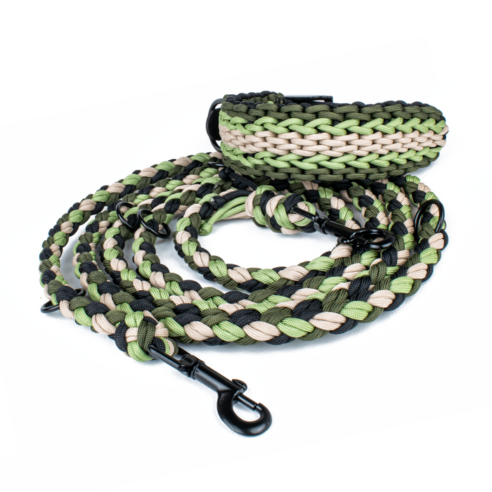 Hundehalsband Tierluxe Natur Handgemacht Paracord