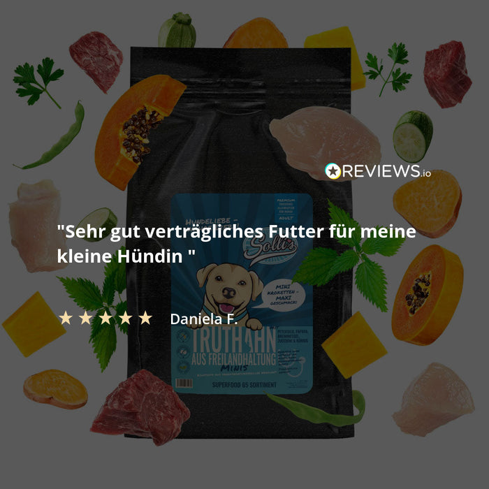 Trockenfutter Truthahn-Minis | kleine Rassen