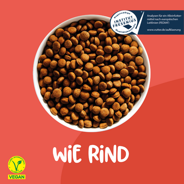 Vutter! Trockenfutter: Wie Rind