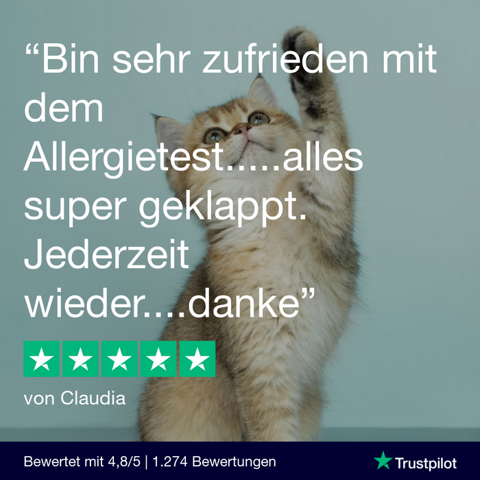 vetevo Allergietest Basic Katze