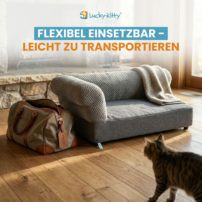 Katzenlounge LUXE (Kissen)