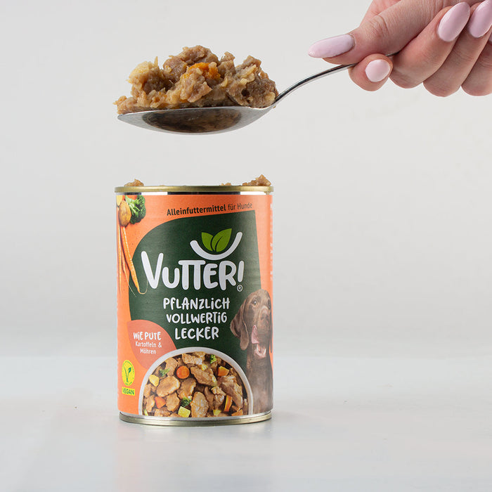 Vutter! Nassfutter: Wie Pute