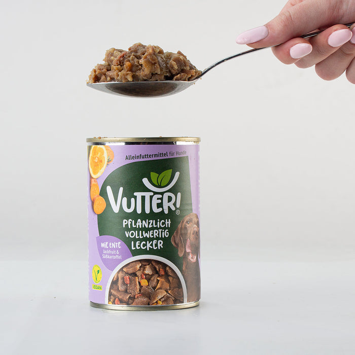 Vutter! Nassfutter: Wie Ente