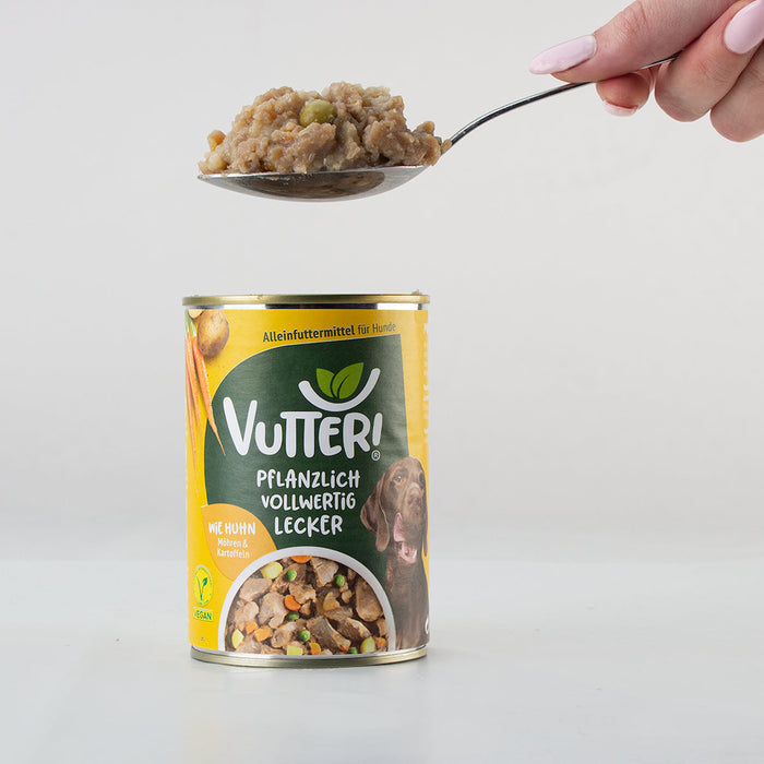 Vutter! Nassfutter: Wie Huhn