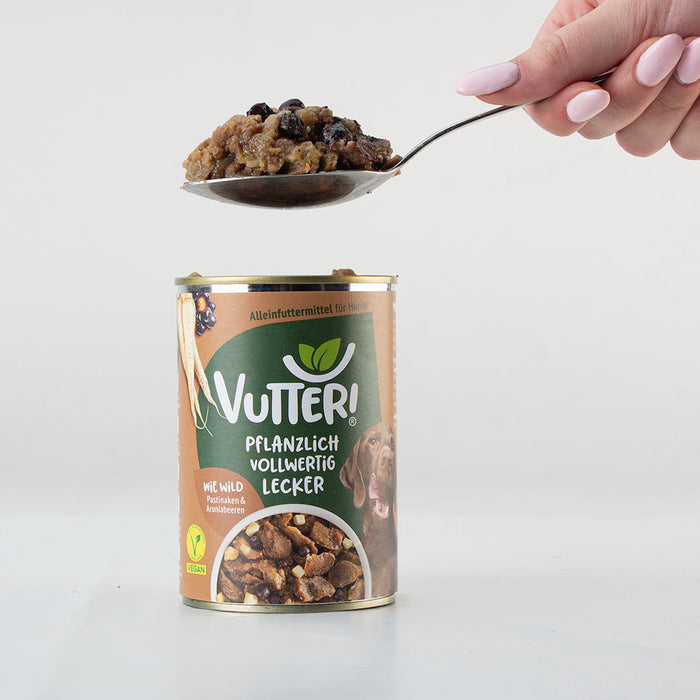 Vutter! Nassfutter: Wie Wild