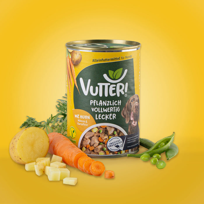 Vutter! Nassfutter: Wie Huhn