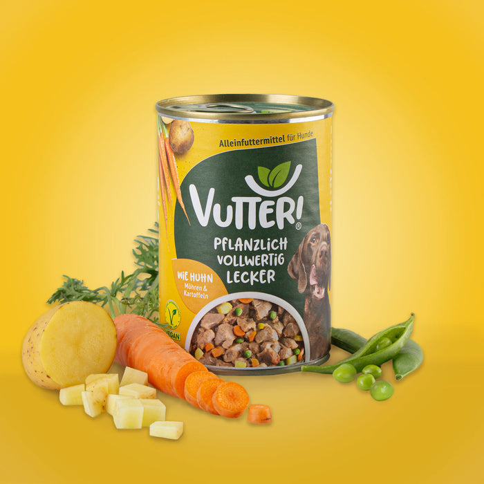 Vutter! Nassfutter: Wie Huhn