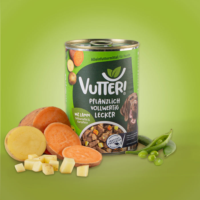 Vutter! Nassfutter: Wie Lamm