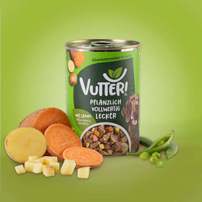 Vutter! Nassfutter: Wie Lamm