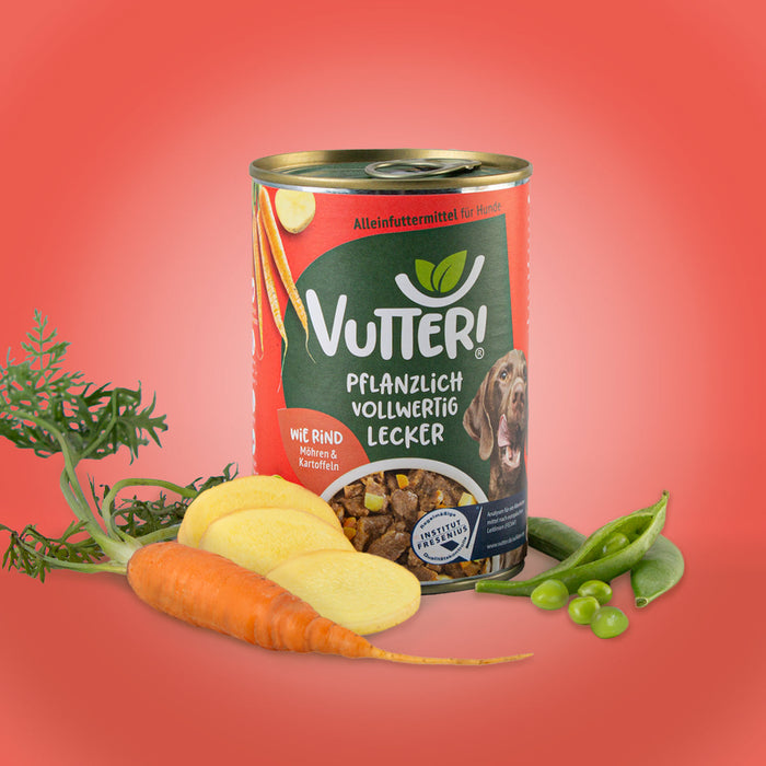 Vutter! Nassfutter: Wie Rind