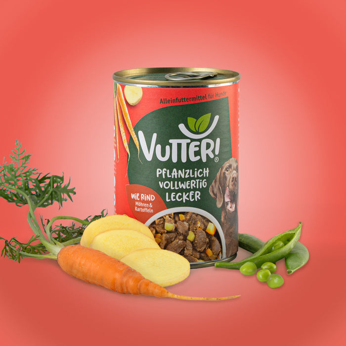 Vutter! Nassfutter: Wie Rind