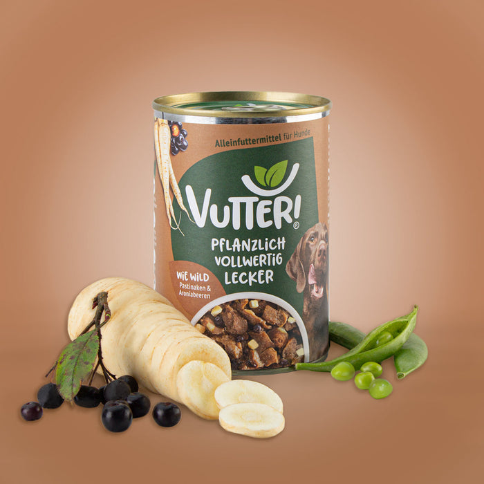 Vutter! Nassfutter: Wie Wild
