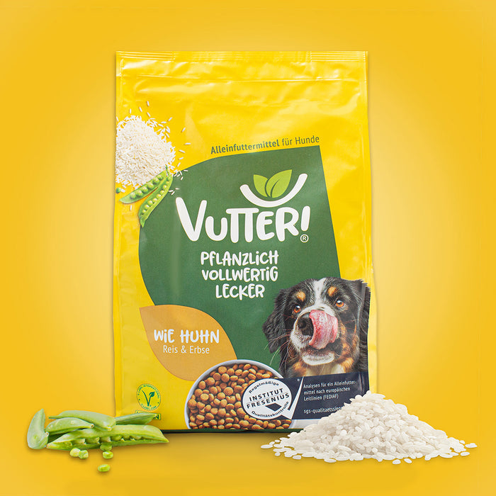 Vutter! Trockenfutter: Wie Huhn