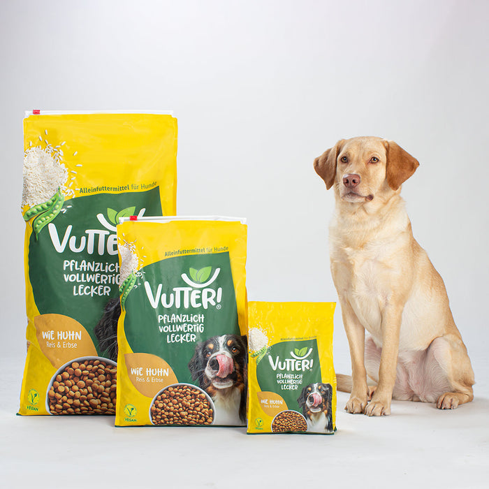 Vutter! Trockenfutter: Wie Huhn
