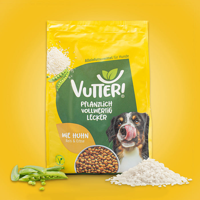 Vutter! Trockenfutter: Wie Huhn