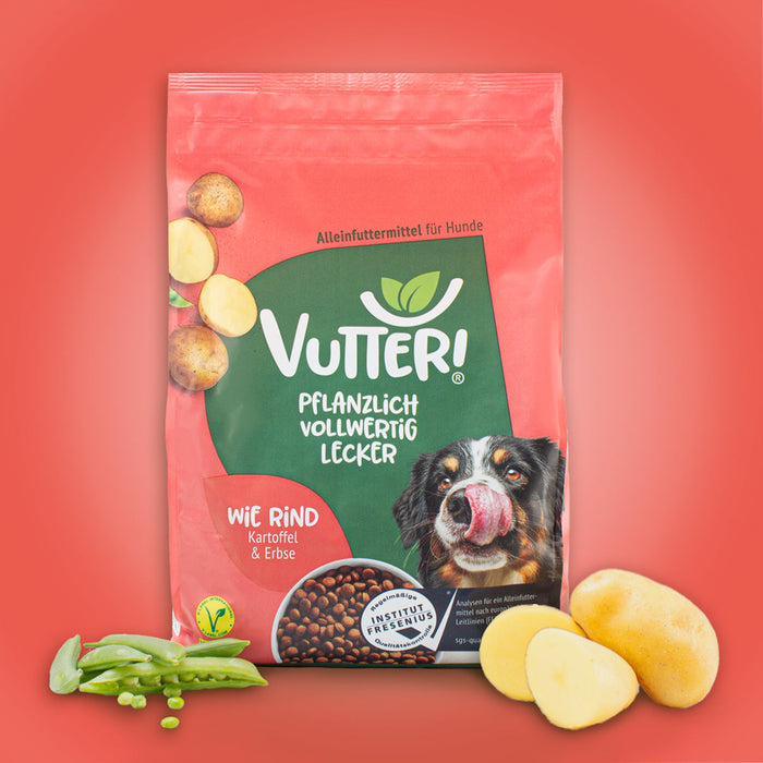 Vutter! Trockenfutter: Wie Rind