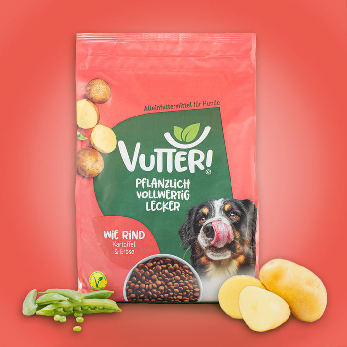 Vutter! Trockenfutter: Wie Rind