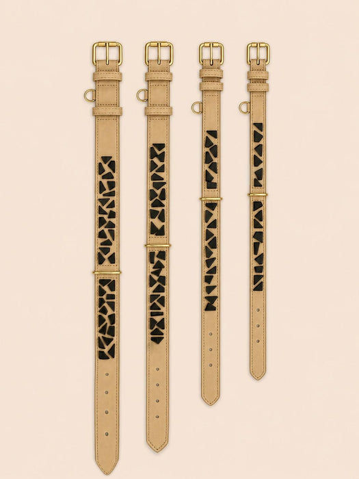 Set PURE No.01 (Halsband & Leine)