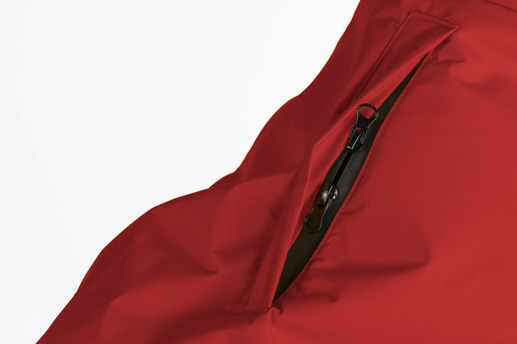 Hundewinterjacke "Cranberry Red" - besonders warm - NEU mit Rückenöffnung