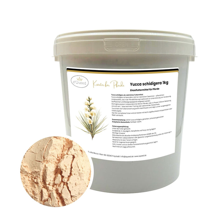 Yucca schidigera Pferd Pulver 1kg