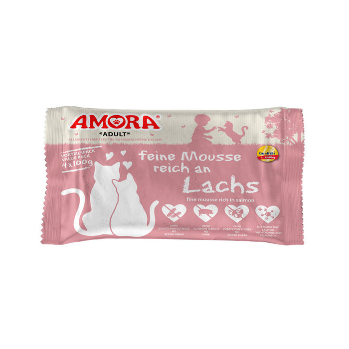 AMORA Cat feine Mousse 10x4x100g