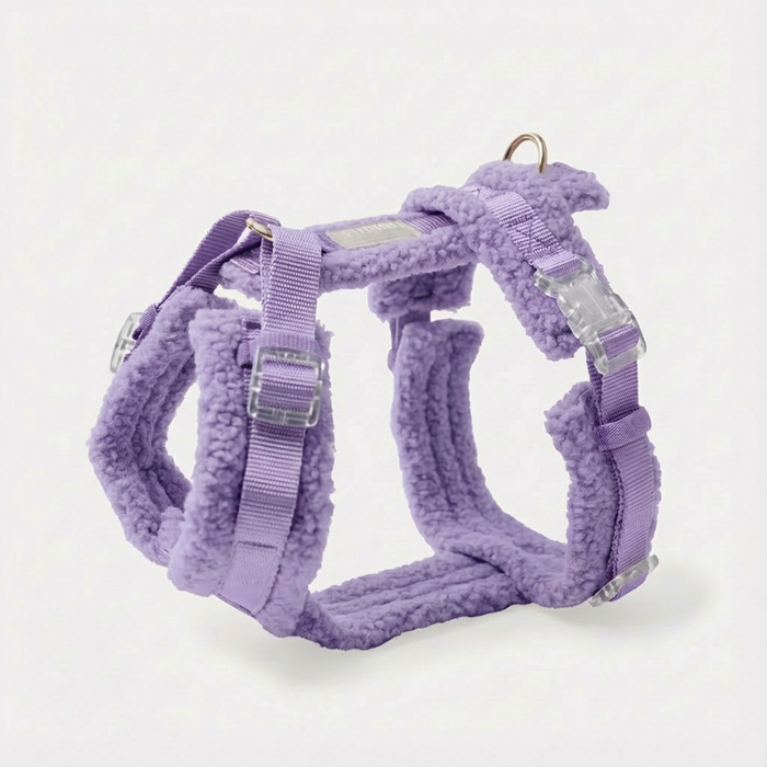 Hundegeschirr-Set Teddy Violett