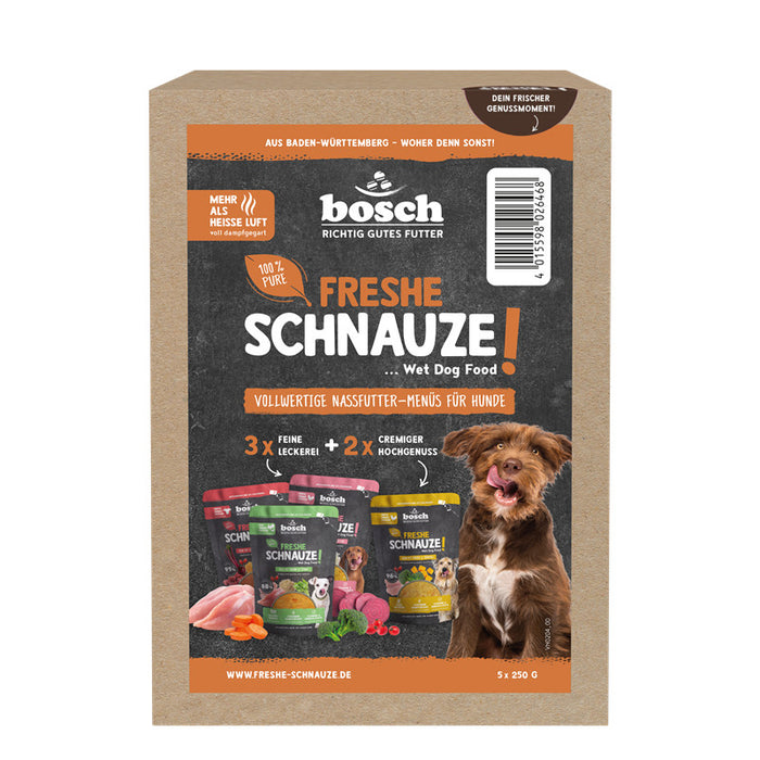 Bosch Freshe Schnauze Satt-Mach-Box 5x250g