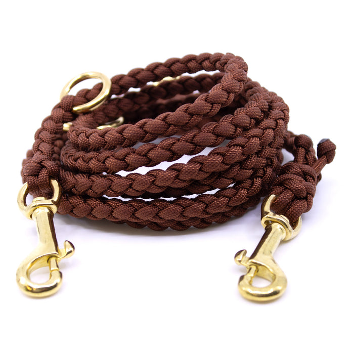 Paracord Leine MIAMI Small - Chocolate