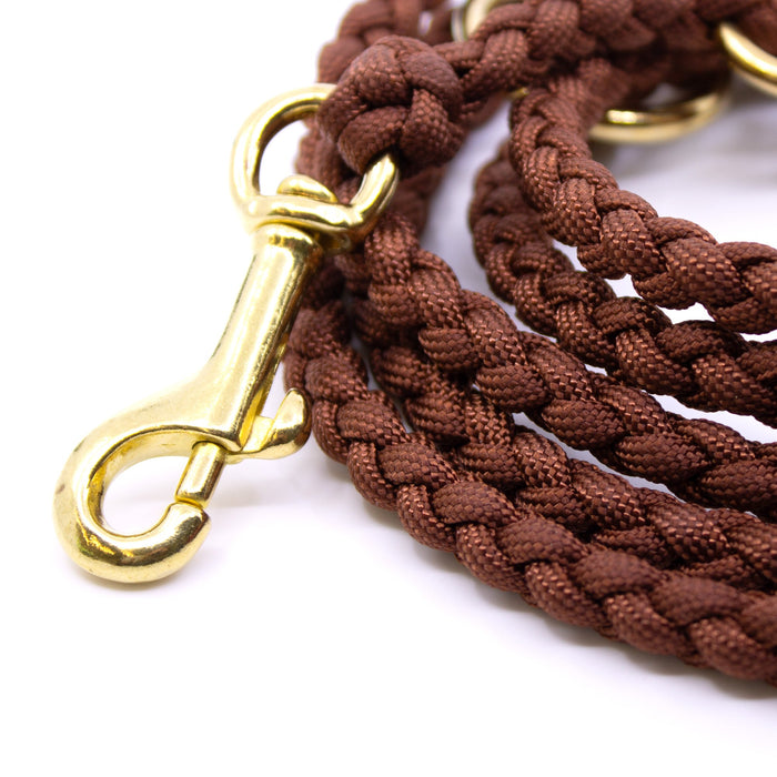 Paracord Leine MIAMI Small - Chocolate