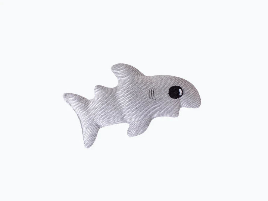 BABY SHARK Katzenspielzeug / interaktives Plüschtier / sanftes Rascheln