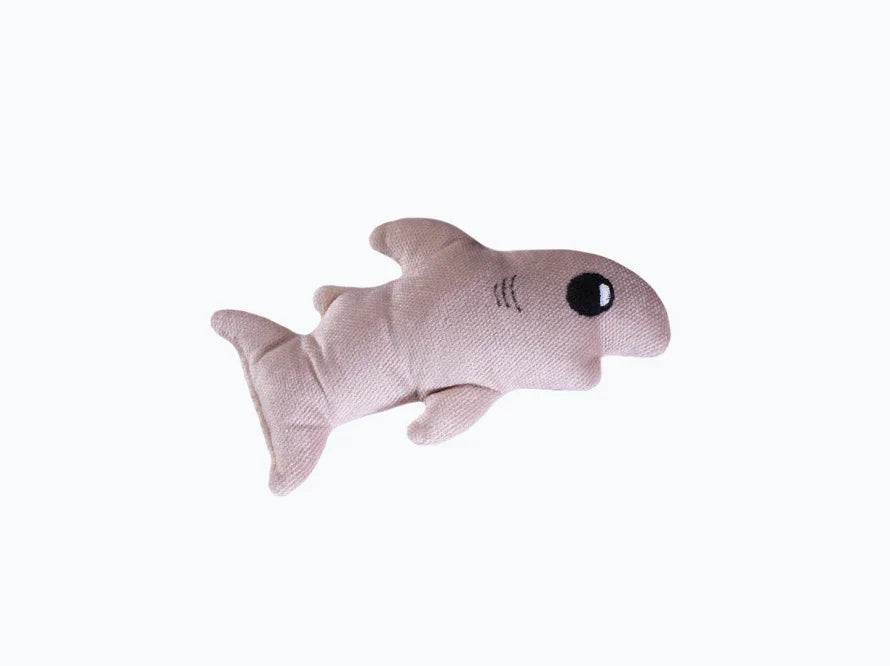 BABY SHARK Katzenspielzeug / interaktives Plüschtier / sanftes Rascheln