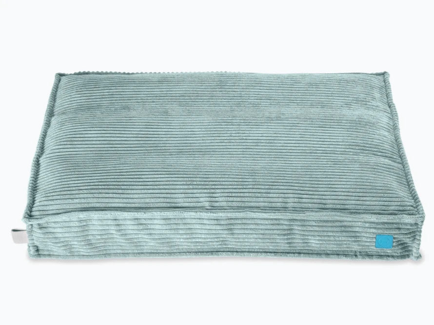 Orthopädische MEMORY FOAM Hundekissen aus Möbelcord / Premium Hundebett für mittlere und große Hunde / Hundematratze