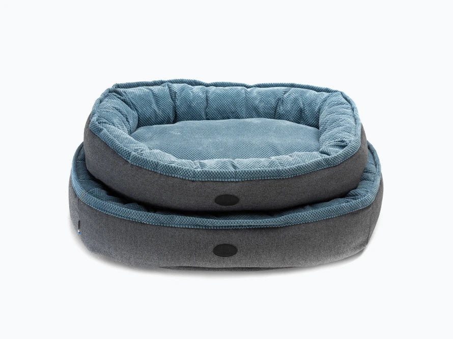 DONUT Hundebett aus langlebigem Soft-Touch-Möbelstoff