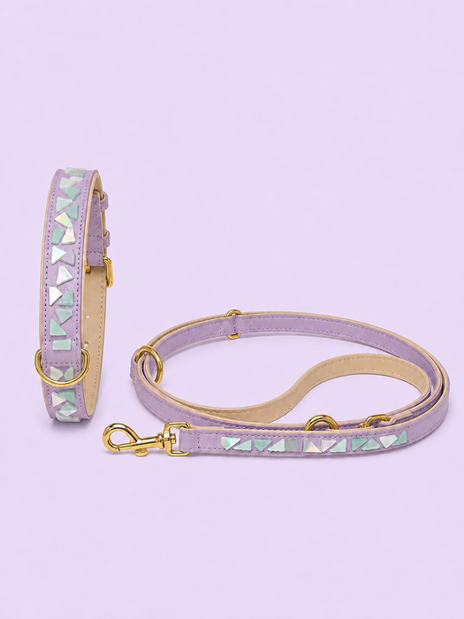 Set PURE No.03 (Halsband & Leine)