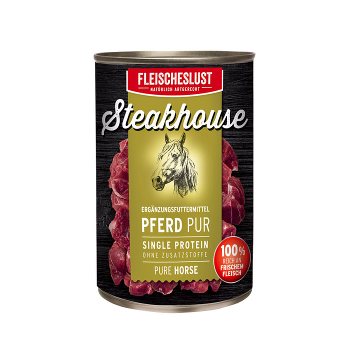 Fleischeslust Steakhouse Pur 12x400g