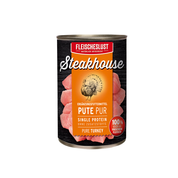 Fleischeslust Steakhouse Pur 12x400g