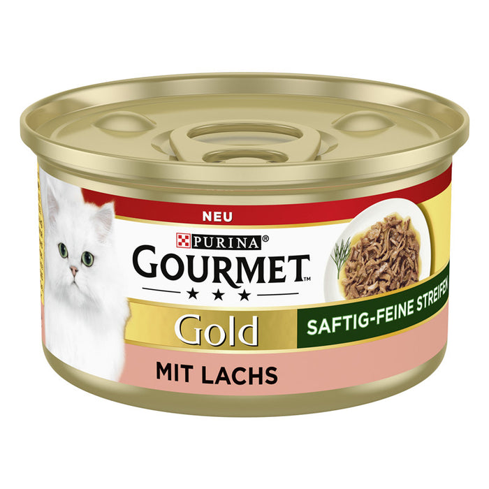 GOURMET GOLD Saftig-feine Streifen 12x85g