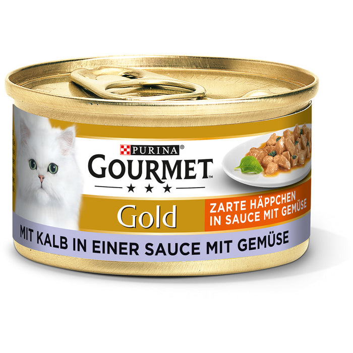 Gourmet Dose Gold Häppchen Sauce 12x85g