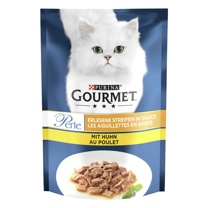 Gourmet Portionsbeutel Perle Erlesene Streifen 26x85g