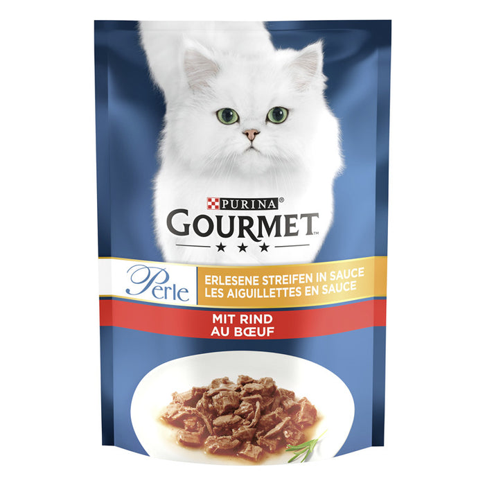 Gourmet Portionsbeutel Perle Erlesene Streifen 26x85g